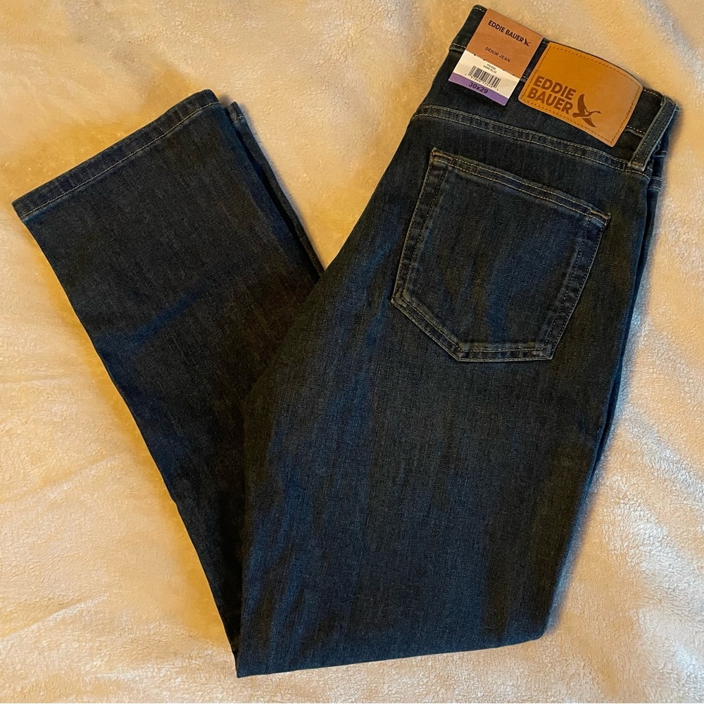 NWT Eddie Bauer Jeans 30x29 Straight